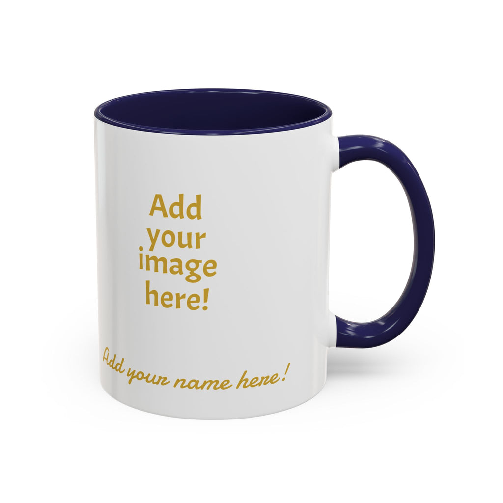 Nyxios Gold Moon Accent Coffee Mug – Celestial Stars Ceramic Cup (11/15oz)