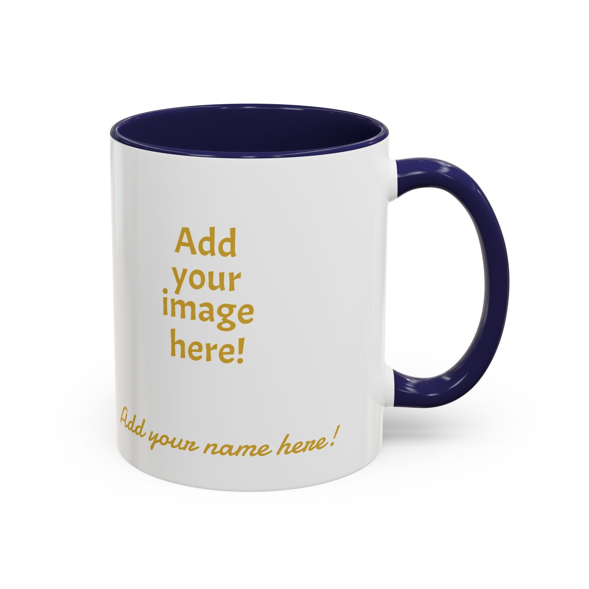 Nyxios Gold Moon Accent Coffee Mug – Celestial Stars Ceramic Cup (11/15oz)